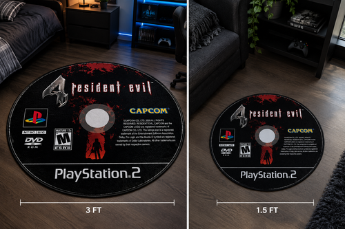 "Deep Dark" Resident Evil 4 Rug