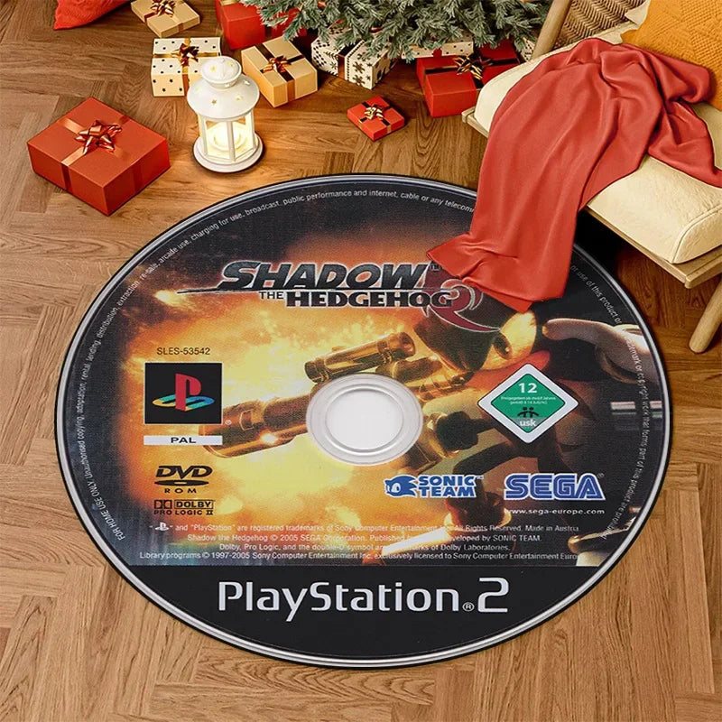 Early 2000s Gaming Round Rug