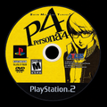Round yellow Persona 4 disc-inspired rug centered on a solid black background
